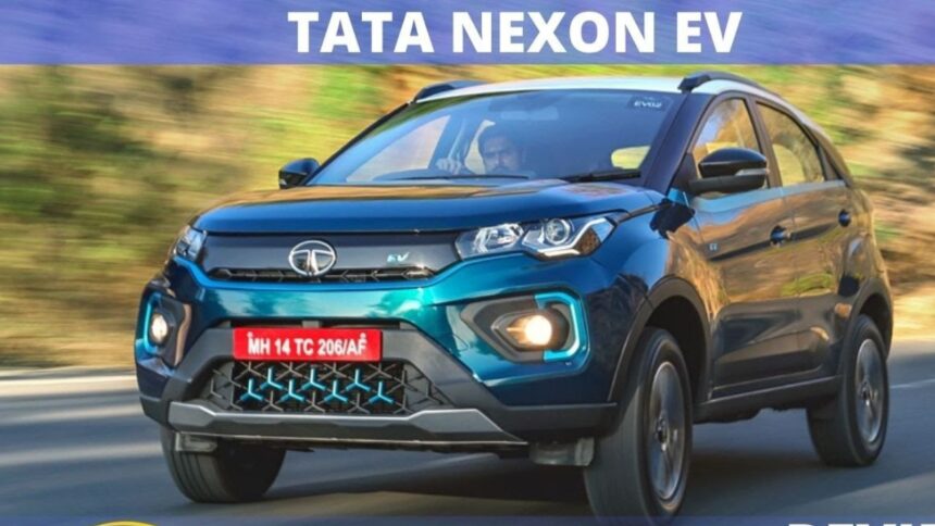 tata nexon ev share price